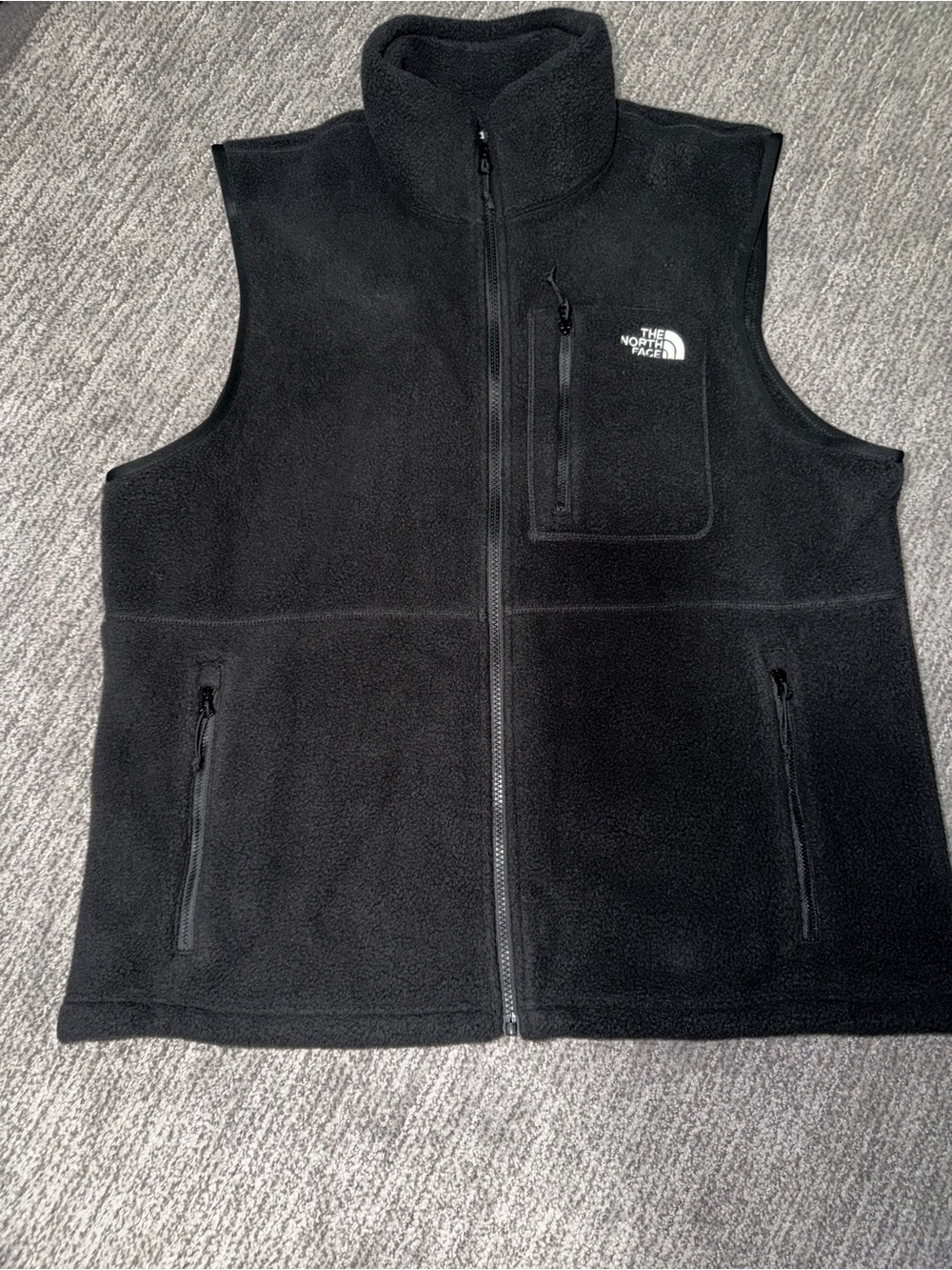 The North Face Black Fleece vest